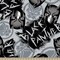 Marvel Avengers Black Panther Graffiti Fleece Fabric by the Yard